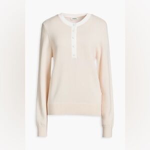 Sandro Press-Stud Placket Sweater